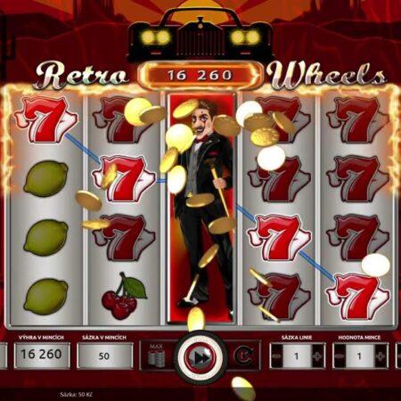 Retro Wheels na čtyřech kolech od Kajot Games