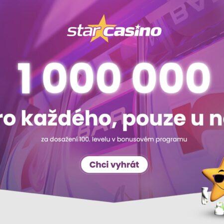 Star Casino vyplácí první vyhraný milion!