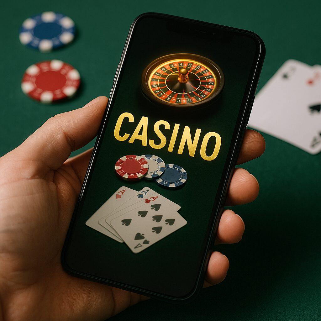 online casino. Mobil.