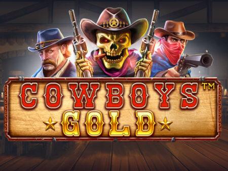 Zlatá horečka a westernové přestřelky s automatem Cowboys Gold