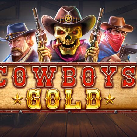 Zlatá horečka a westernové přestřelky s automatem Cowboys Gold