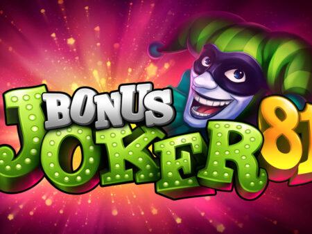 Bonus Joker 81 je ovocná klasika s novou energií od Apollo Games