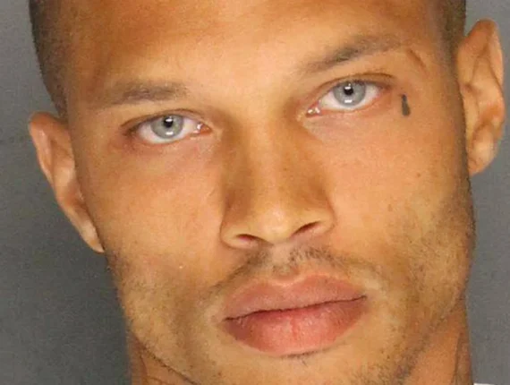 Jeremy Meeks jako zločinec, který se stal ikonou módy